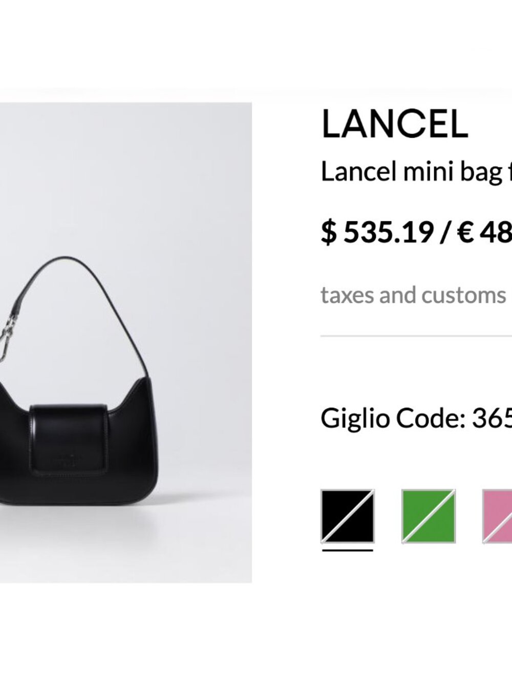 LANCEL PARIS Patent Leather Sixtine Top Handle Bag - Picture 4 of 4